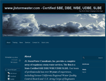 Tablet Screenshot of jlstormwater.com